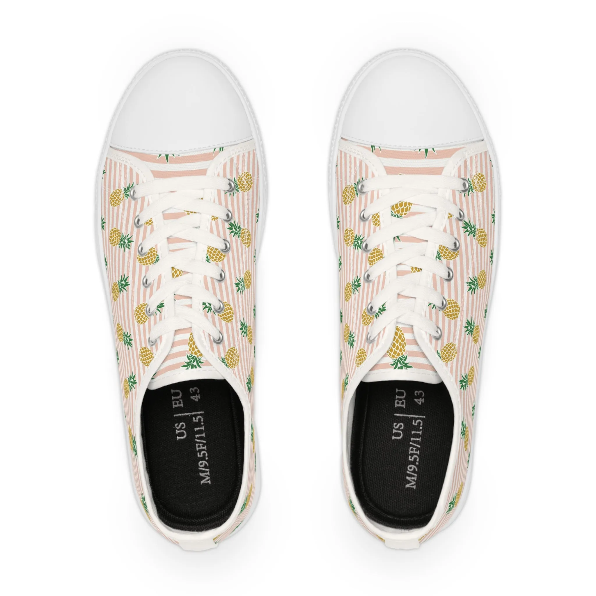 Pineapple Men's Low Top Sneakers