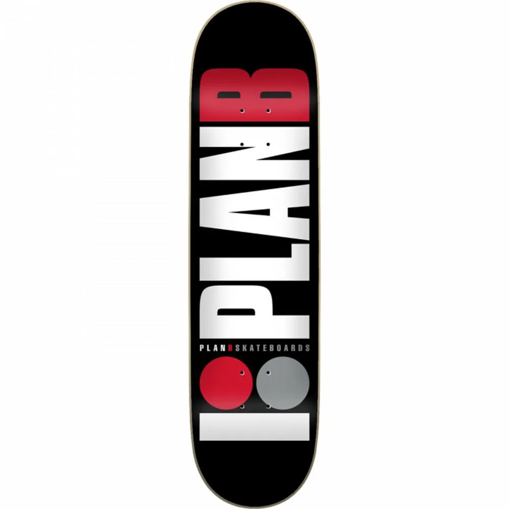 Plan B Team Red 8.0" Skateboard Deck