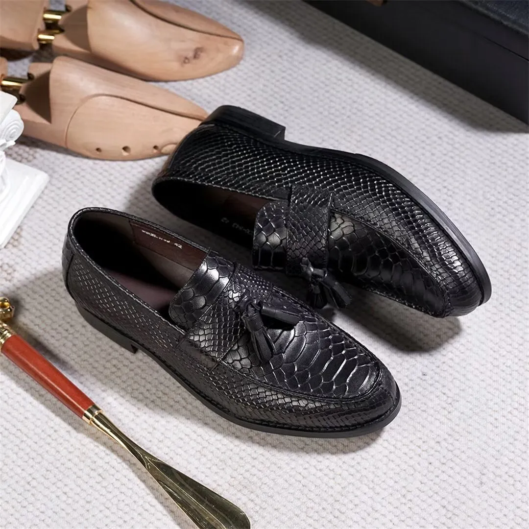 Polished Executive Slip-On Dress Shoes