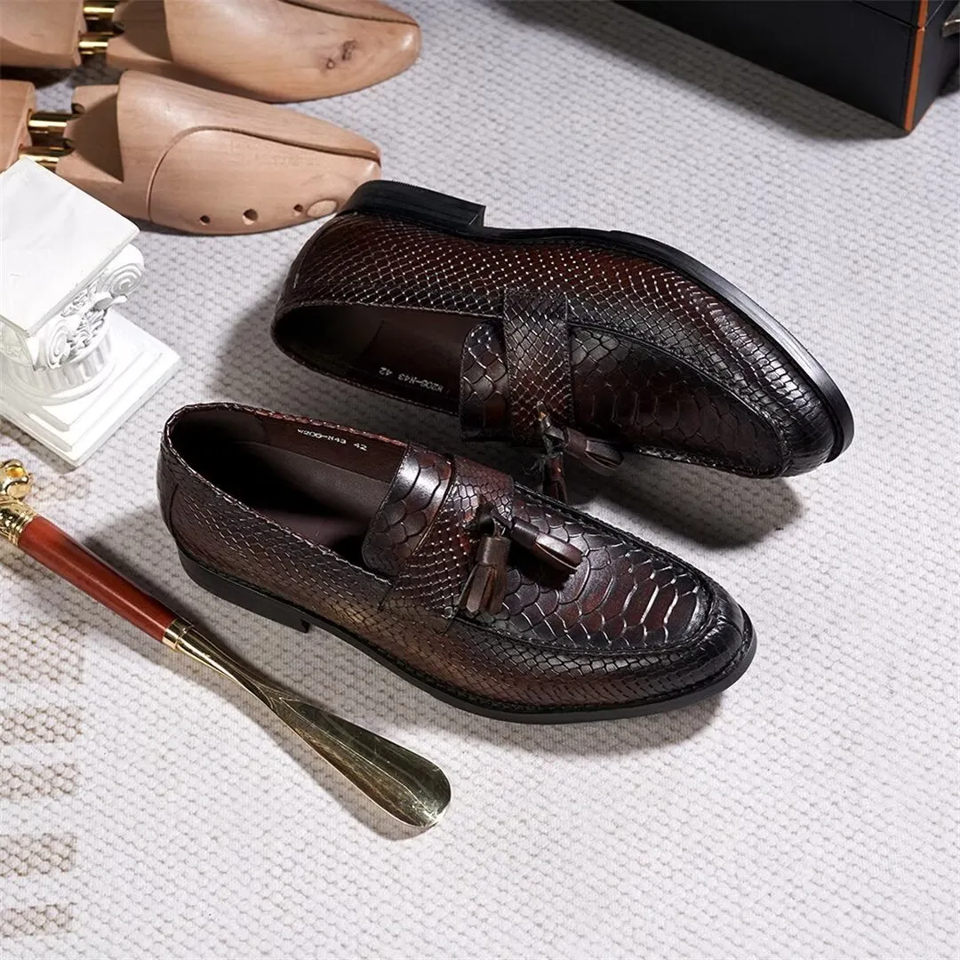 Polished Executive Slip-On Dress Shoes