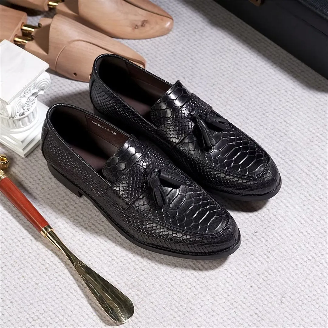 Polished Executive Slip-On Dress Shoes