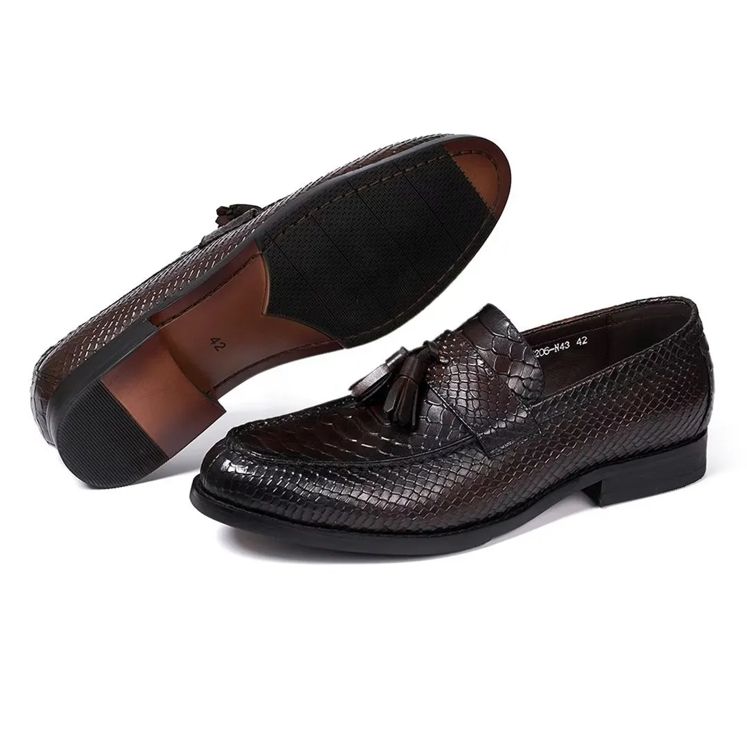 Polished Executive Slip-On Dress Shoes