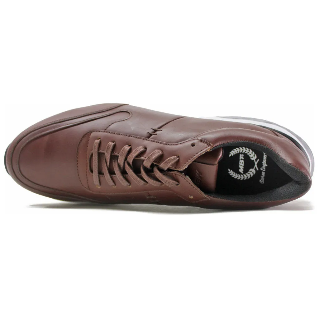 Porto II Polished Leather Men's Low-Top Trainers