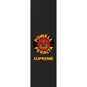 Powell Peralta  9" x 33" Supreme Black Skateboard Grip Tape 1pc