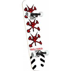 POWELL-PERALTA COMPLETE - VATO RATS GRAPHIC WHITE (8.25")