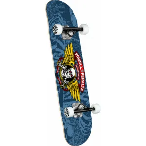 POWELL-PERALTA COMPLETE - WINGED RIPPER BLUE (8")