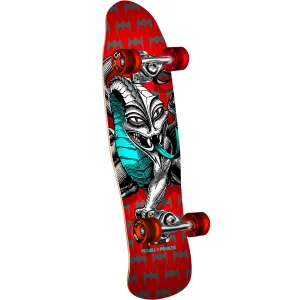 Powell Peralta Mini Cab Dragon Assembly Skateboard Complete - 8.0" Red Birch