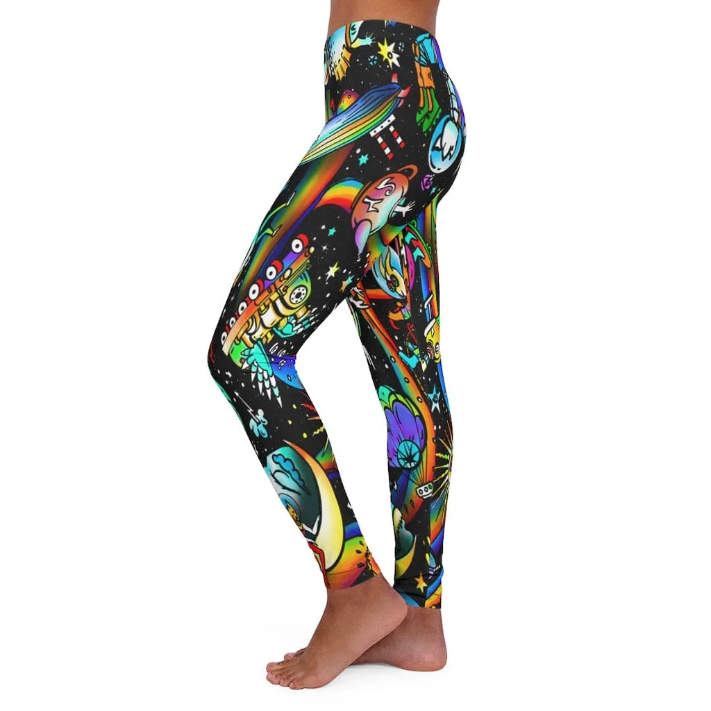 Psychedelic Space Leggings