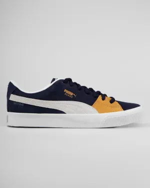 Puma - Suede Skate Nitro - Peacoat Puma White / Honey Mustard