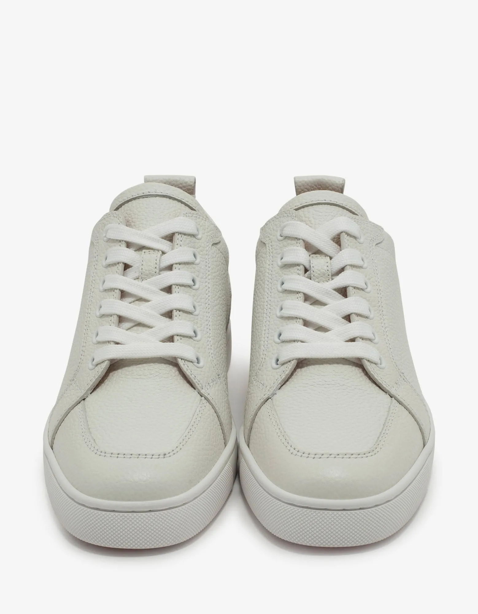 Rantulow Latte Grain Leather Trainers