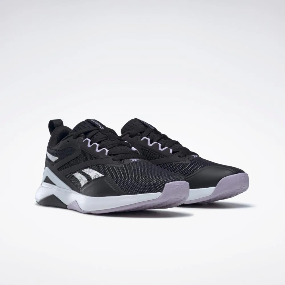 Reebok Footwear Women NANOFLEX TR 2.0 CBLACK/FTWWHT/PUROAS