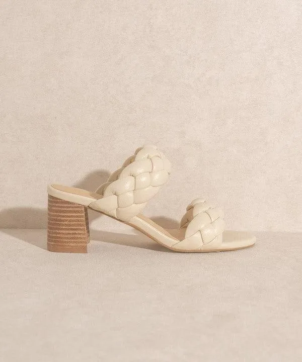 Regine - Casual Braided Heel