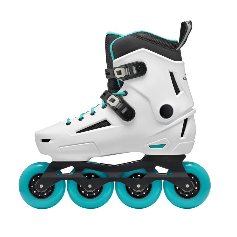 Rollerblade Lightning Womens White/Aqua 7/7.5