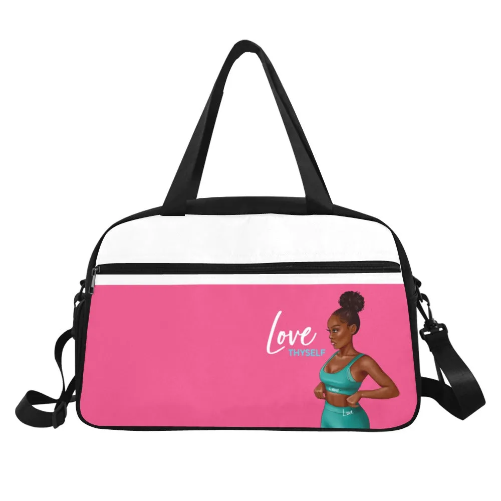 RTS LOVE THYSELF FITNESS BAG PINK