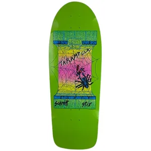 Schmitt Stix 10" x 29.5" Tarampula Re-issue (GREEN DIP) Skateboard Deck