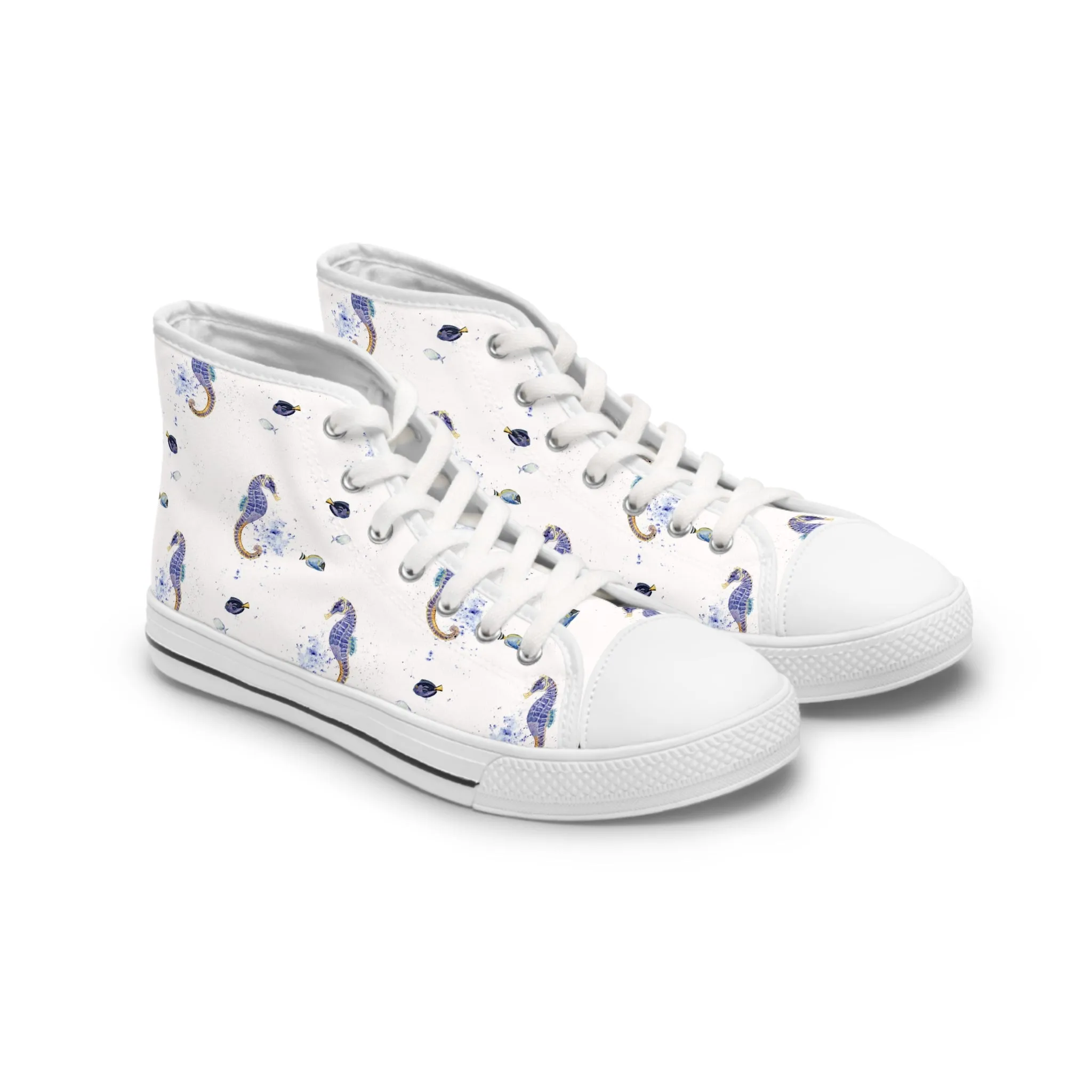 Seahorse Women's High Top Sneakers