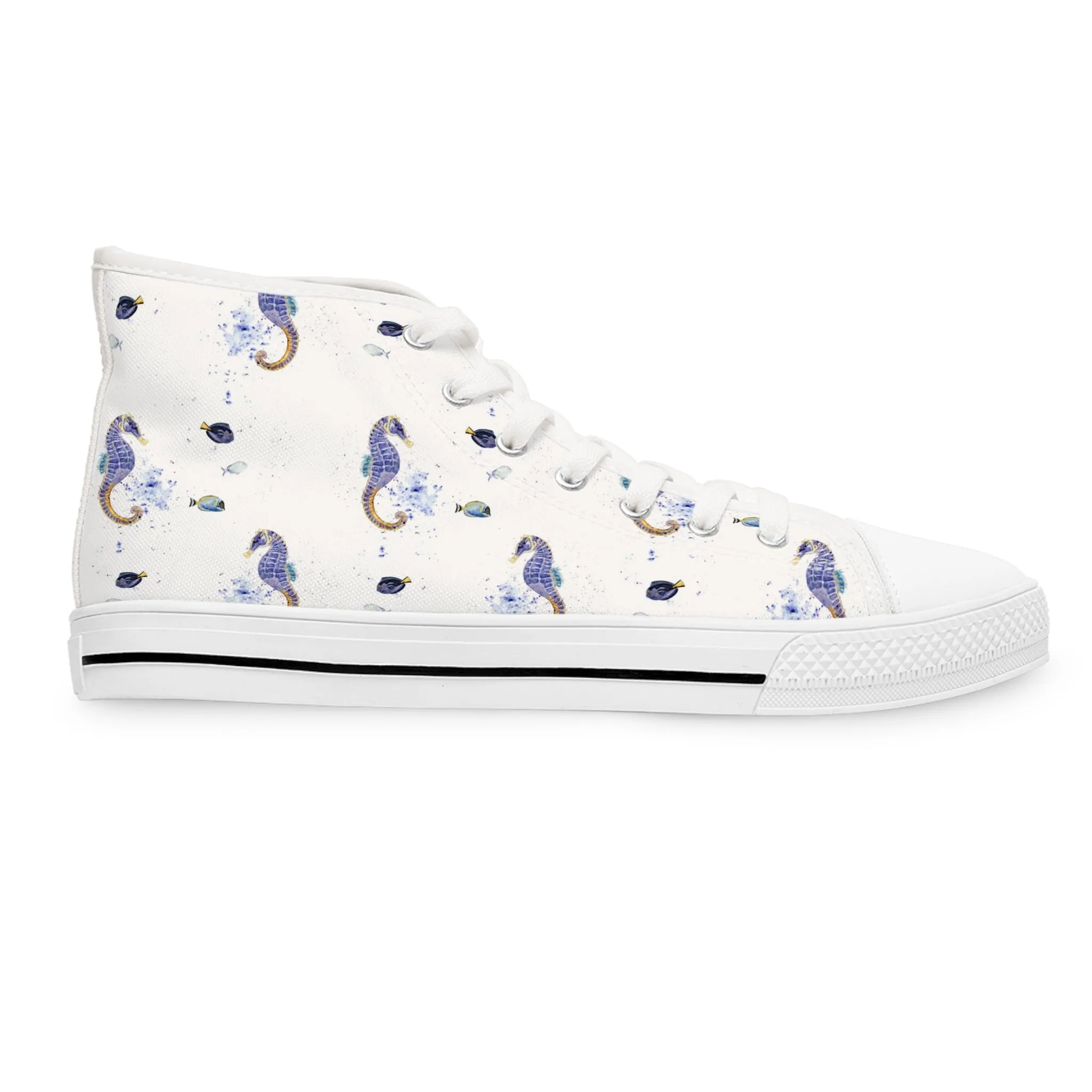 Seahorse Women's High Top Sneakers