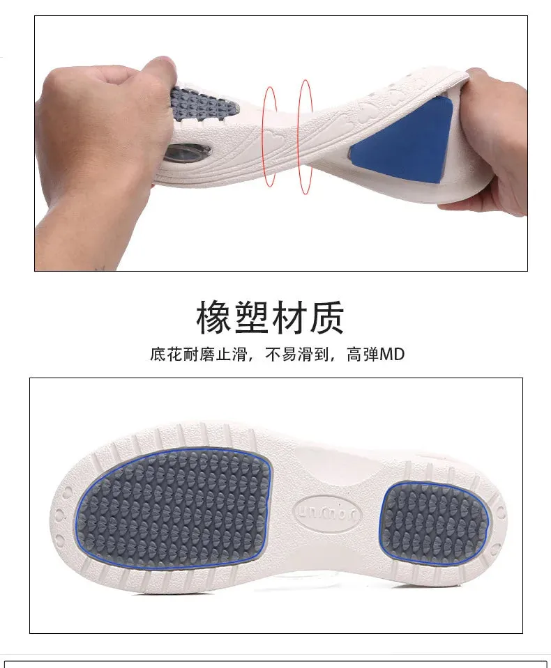 Shoes For Elderly Lady Diabetes Patien Tace Up Man Summer Portable Sandals Thumb Instep Height Foot Swelling Code Sandals