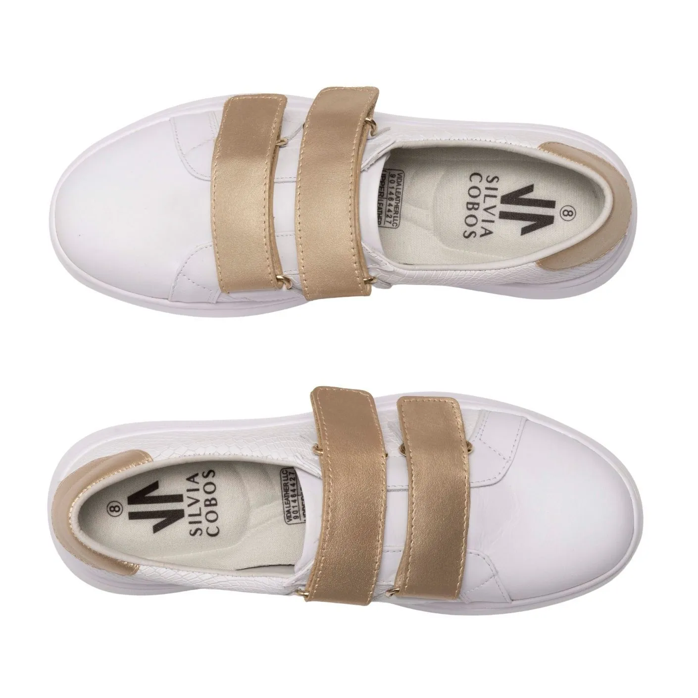 Silvia Cobos Bianca Sneakers White