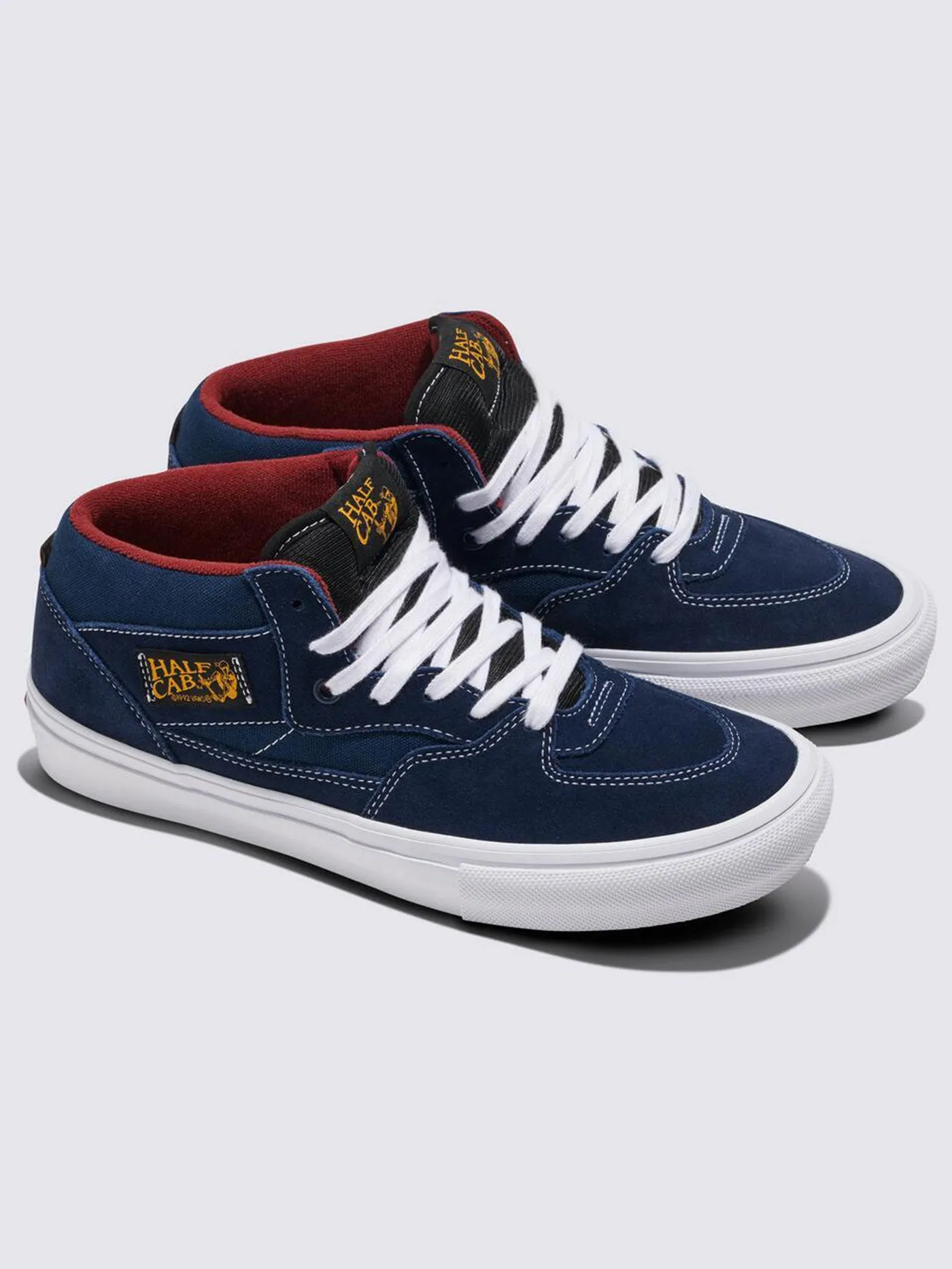 Skate Half Cab Navy/Burgundy Shoes