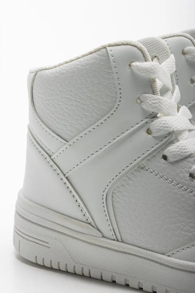 Skate High Top Sneaker White