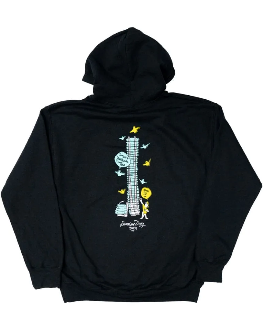 Skate Shop Day '24 Gonz Deck Wall Hoodie - Black