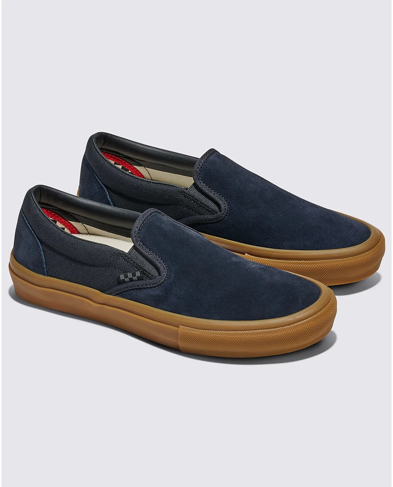 Skate Slip-On Shoe-Charcoal/Gum