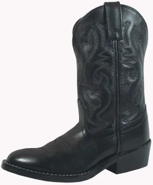 Smoky Mountain Boots Toddler Boys Denver Black Leather Western