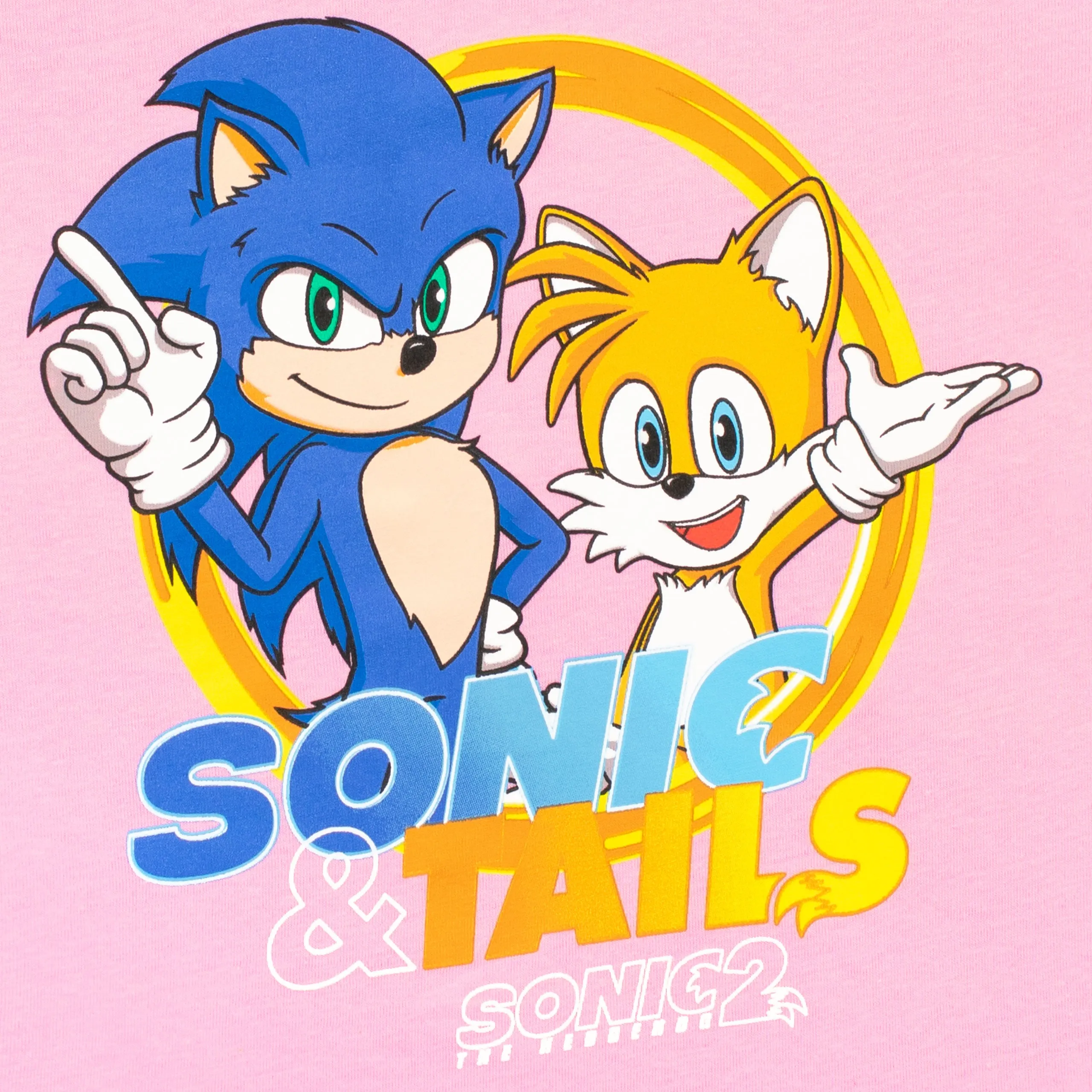 Sonic The Hedgehog T-shirt - Sonic and Tails