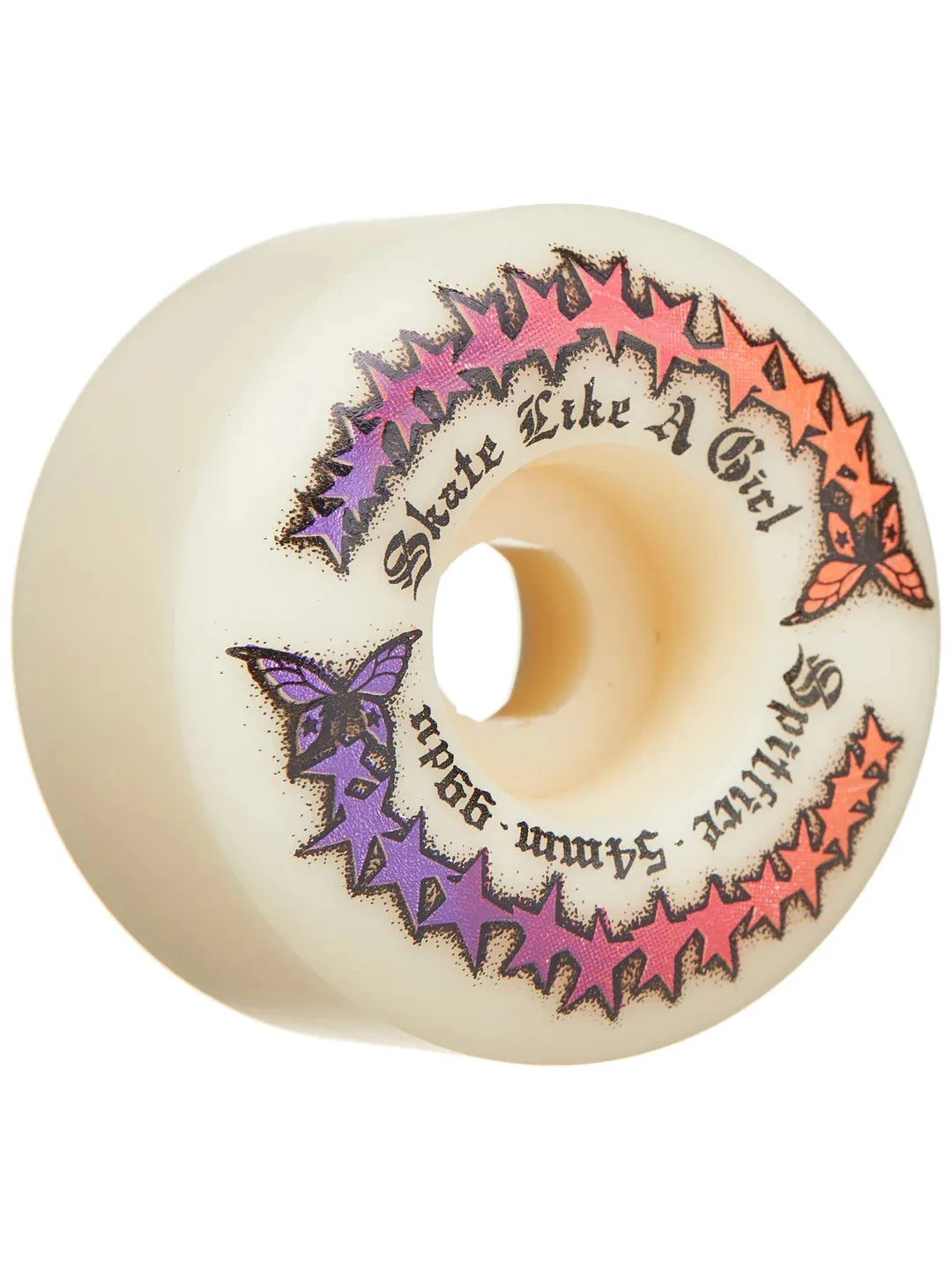 SPITFIRE WHEELS FORMULA FOUR SKATE LIKE A GIRL EVOLUTION RADIAL FULL 99A (54MM)