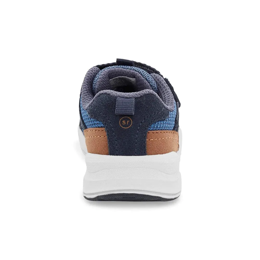 Stride Rite M2P BRIGHTON Navy Toddler Running Shoes