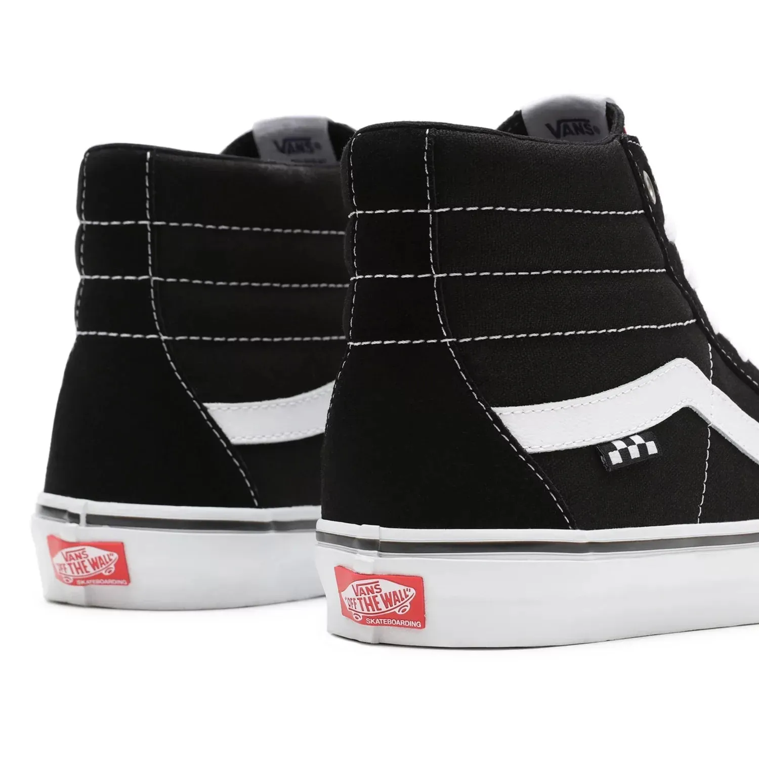 Tênis Vans Skate SK8 HI Pro Black White