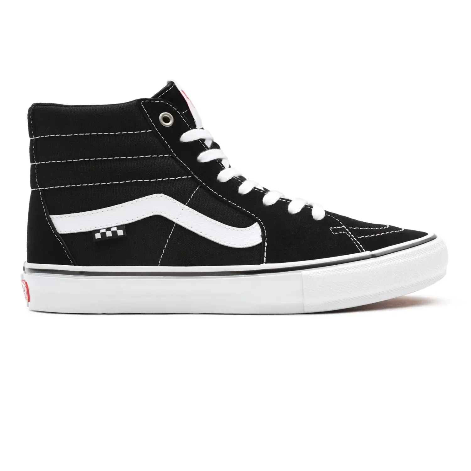 Tênis Vans Skate SK8 HI Pro Black White