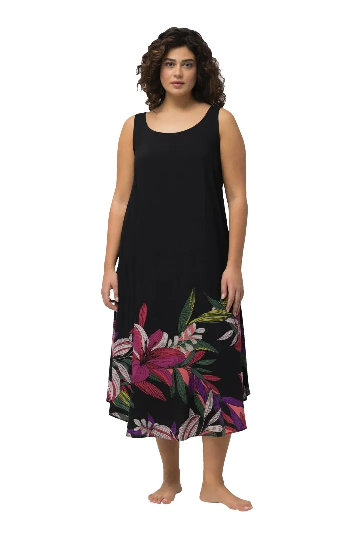 Ulla Popken Floral Hem Dress