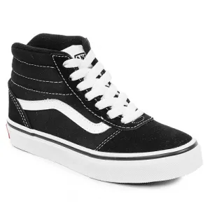 Vans Black/White Ward Hi Sneaker