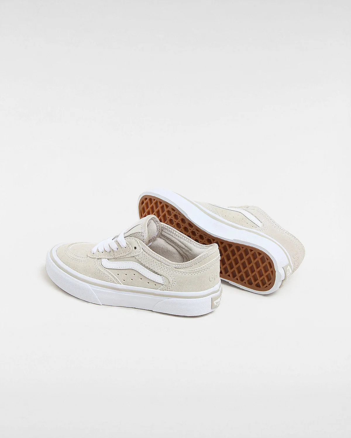 VANS Kids Rowley Trainers - Stone Grey