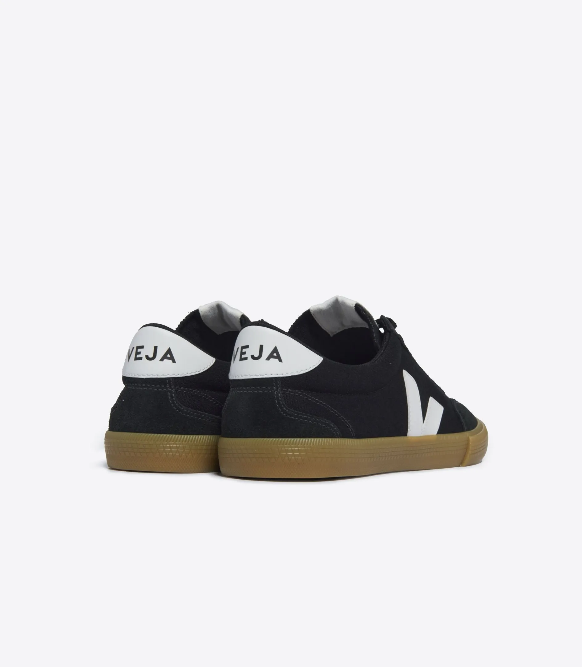 VEJA - Volley Canvas W - Black / White / Natural