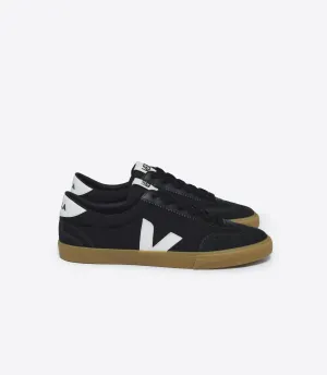 VEJA - Volley Canvas W - Black / White / Natural