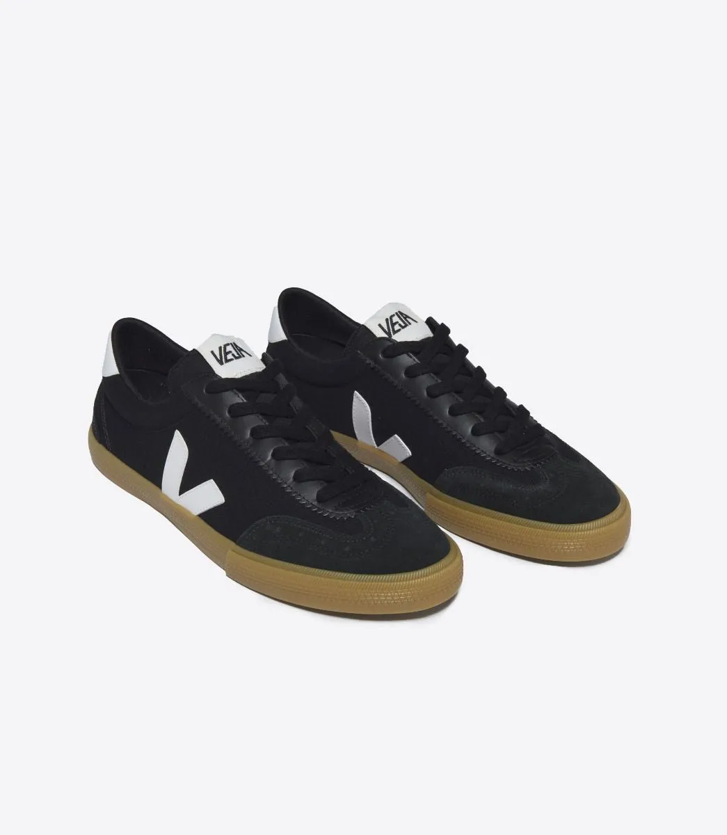 VEJA - Volley Canvas W - Black / White / Natural