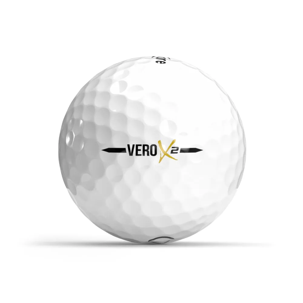 VERO X2 Golf Balls - Matte Green (Dozen) - Tour Performance Balls