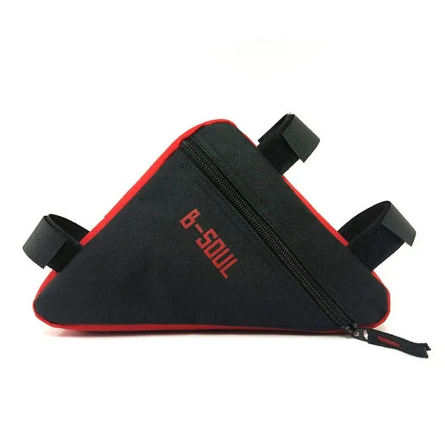 Waterproof 1.5L Triangle Cycling Bicycle Front Tube Frame Bag Mountain MTB Bike Pouch Holder Saddle Bag 4 Colors