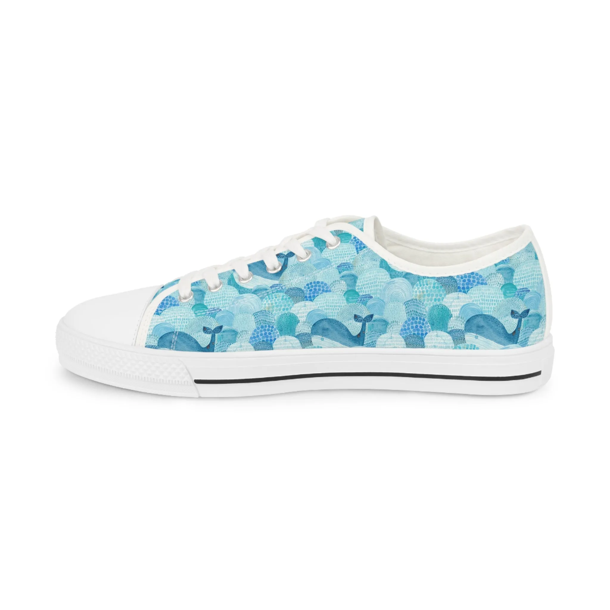 Whale Men's Low Top Sneakers