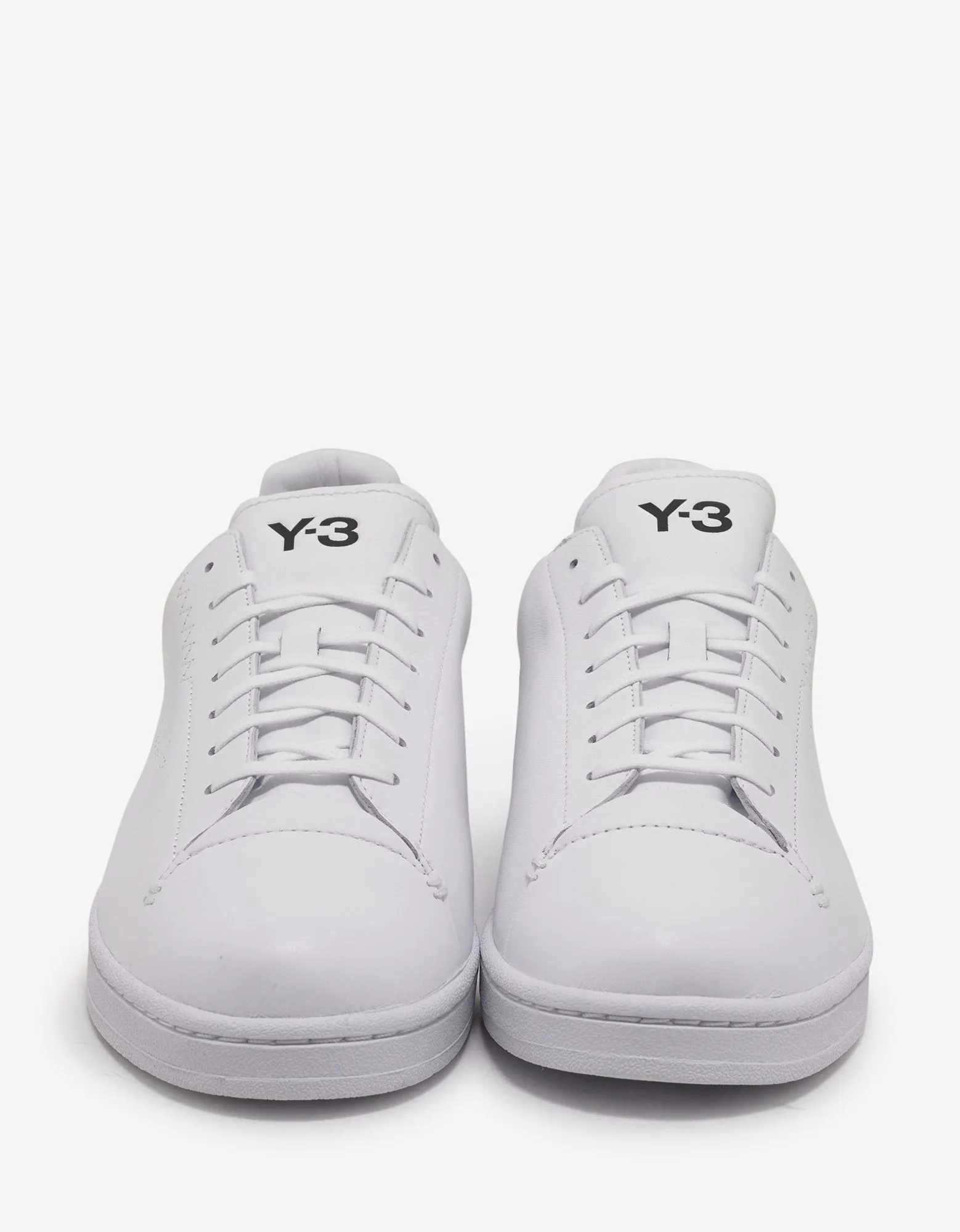 White Yohji Court Trainers -