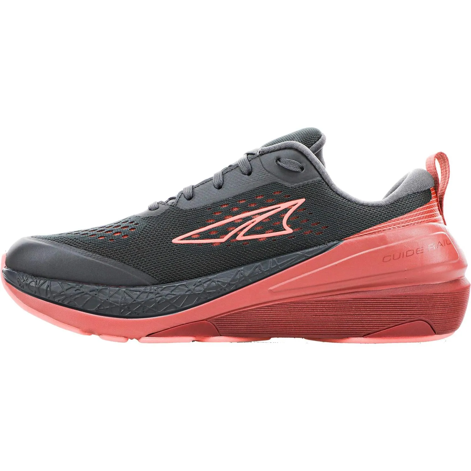 Women's Altra Paradigm 5 Grey/Coral/Port Fabric Mesh