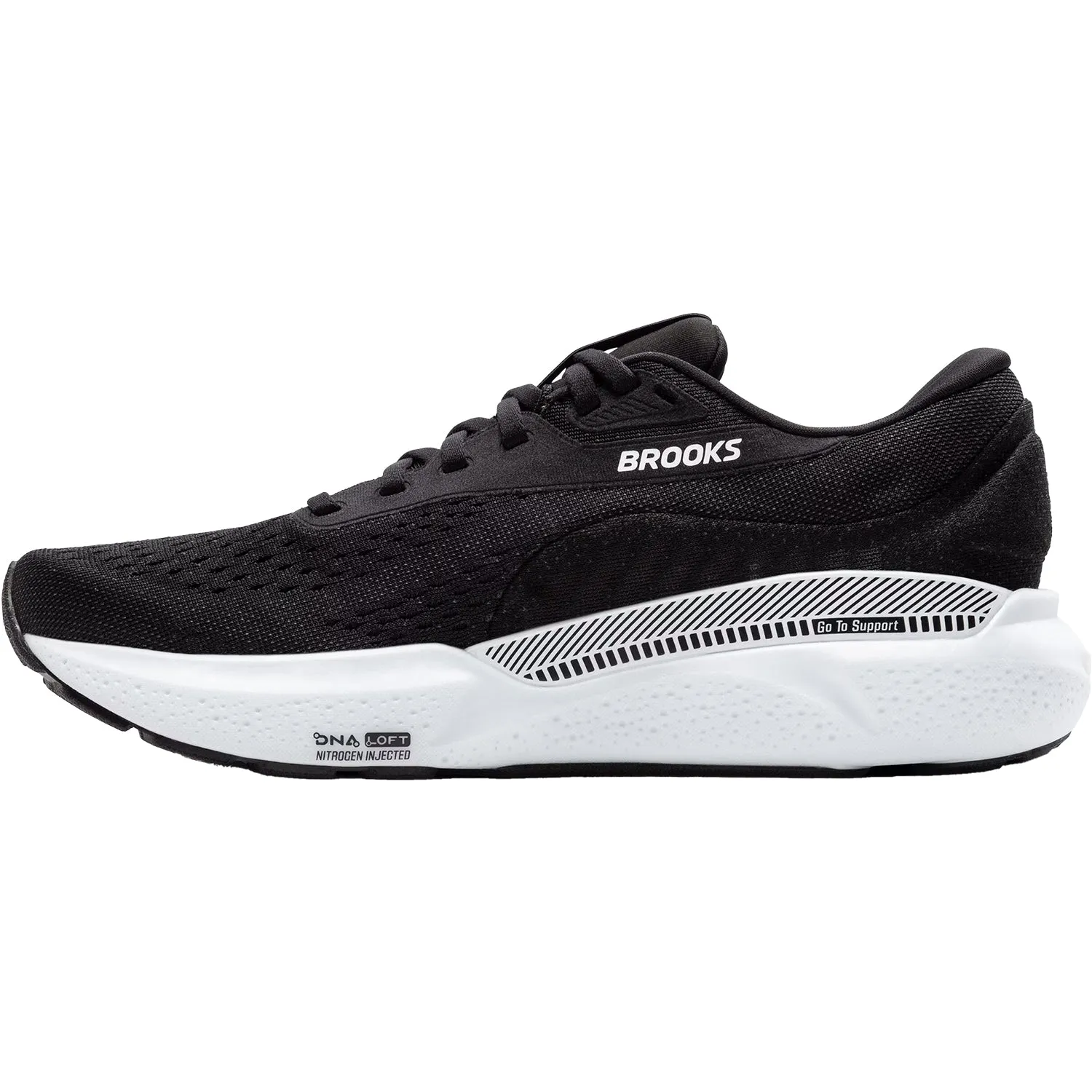 Women's Brooks Adrenaline GTS 24 Black/White Mesh