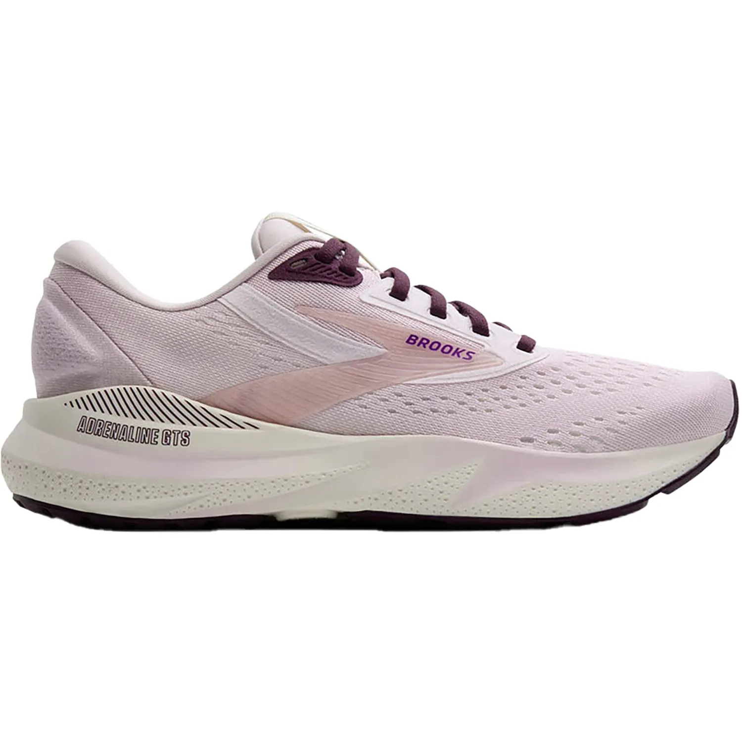 Women's Brooks Adrenaline GTS 24 Orchid/Coconut/Purple Mesh