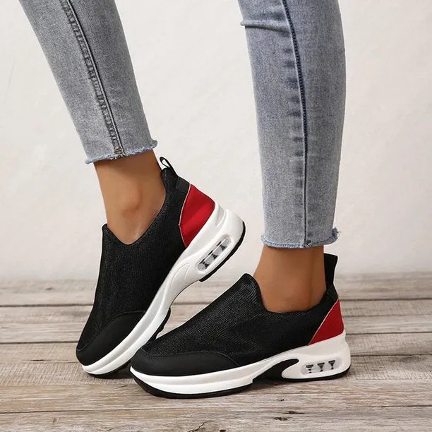 Women's Fashion Sneakers Casual Work Shoes Non Slip Running Shoes