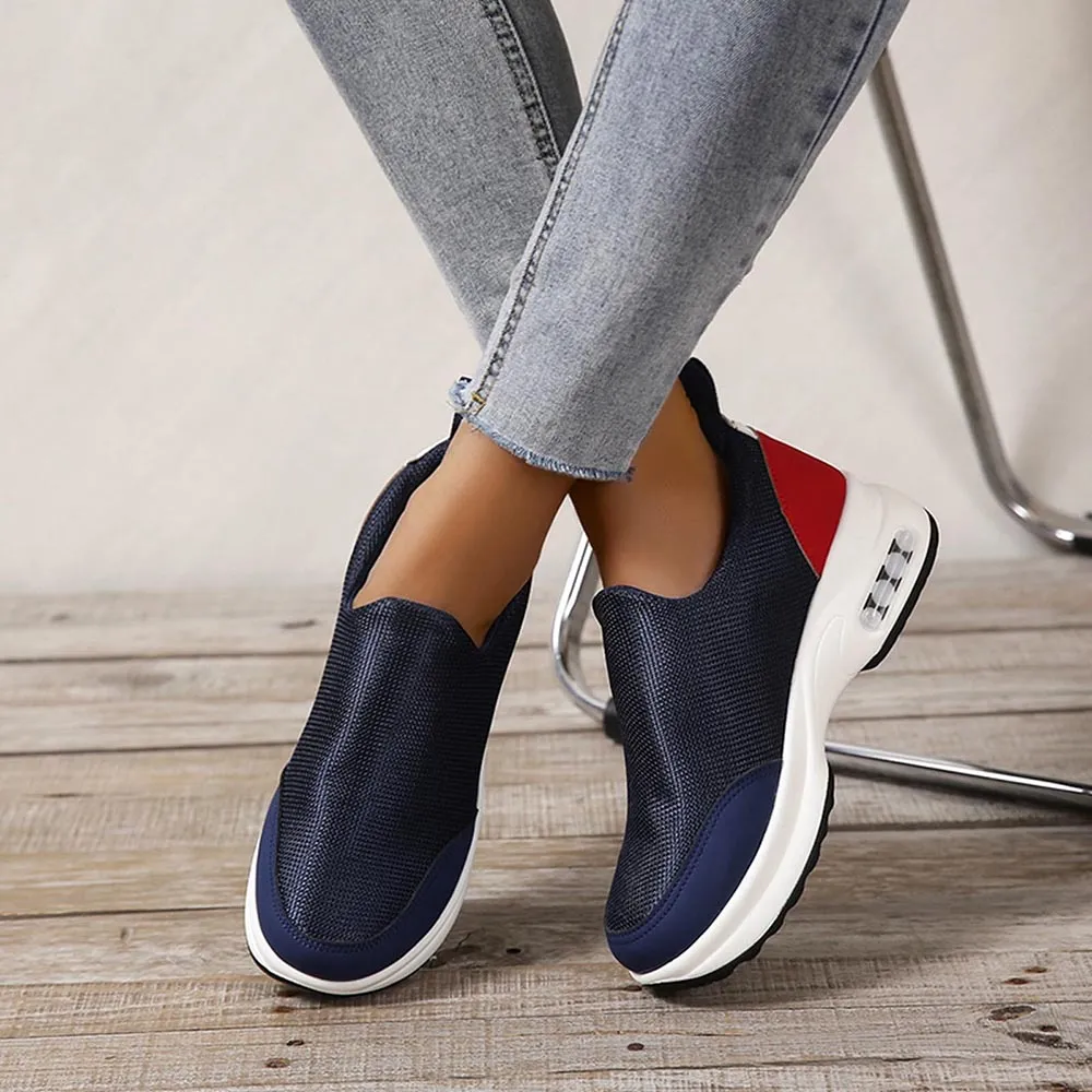 Women's Fashion Sneakers Casual Work Shoes Non Slip Running Shoes