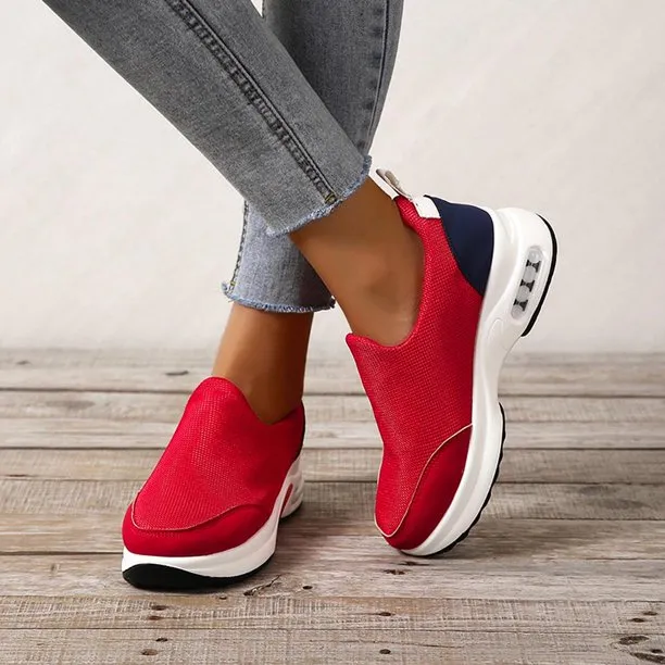 Women's Fashion Sneakers Casual Work Shoes Non Slip Running Shoes