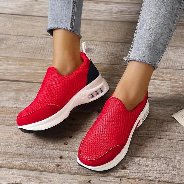 Women's Fashion Sneakers Casual Work Shoes Non Slip Running Shoes